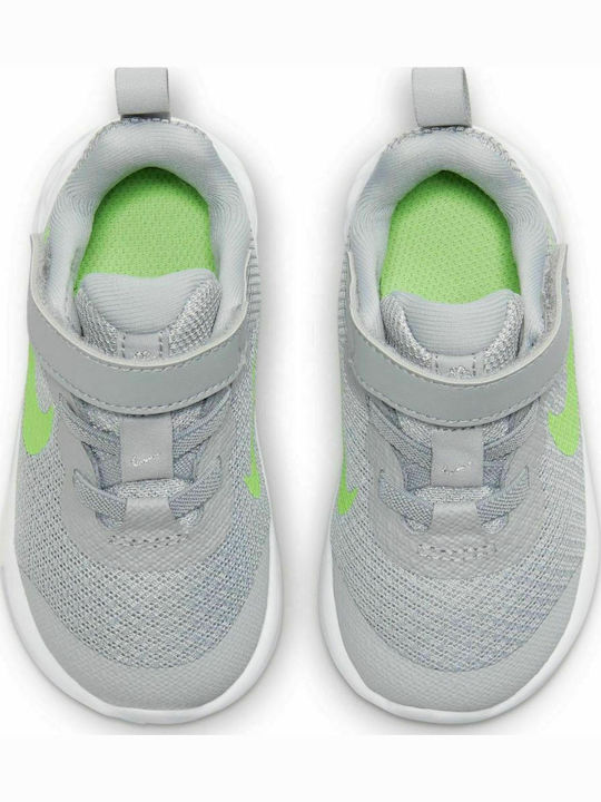 Revolution 6 Incaltaminte Sport Copii Alergare Cu Închidere Hoop & Loop Gri Deschis Fum / Gri Închis Fum / Crom / Verde Strike
