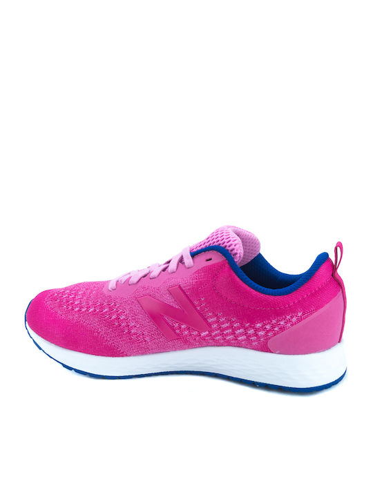 Fresh Foam Arishi Kids Sports Shoes Running with Laces Fuchsia