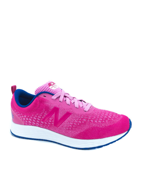 Fresh Foam Arishi Kids Sports Shoes Running with Laces Fuchsia