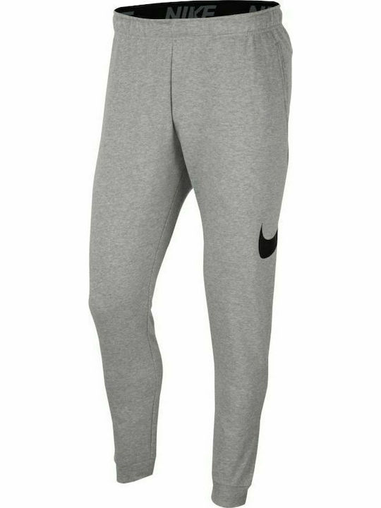 Swoosh Sweatpants Dri-Fit with Elastic Gray
