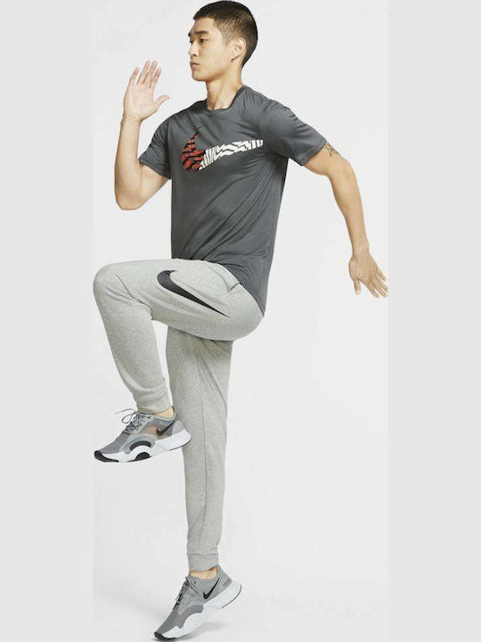 Swoosh Sweatpants Dri-Fit with Elastic Gray
