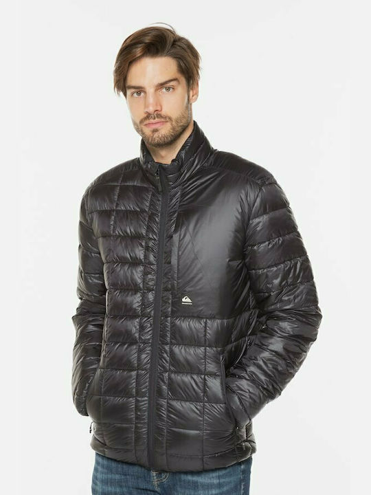 Release Insulator Geacă pentru bărbați de iarnă Puffer Impermeabil Negru