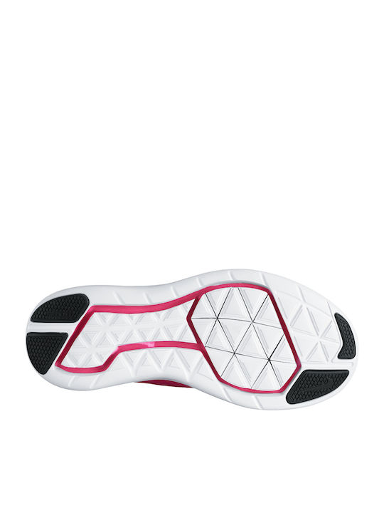 Flex 2016 RN GS Kids Sports Shoes Running with Laces Fuchsia