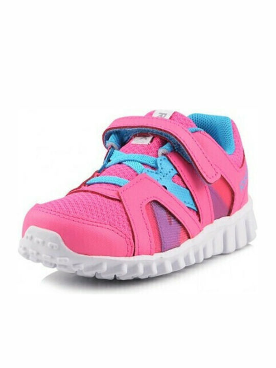 REALFLEX Αθλητικά Παιδικά Παπούτσια Running με Σκρατς Φούξια