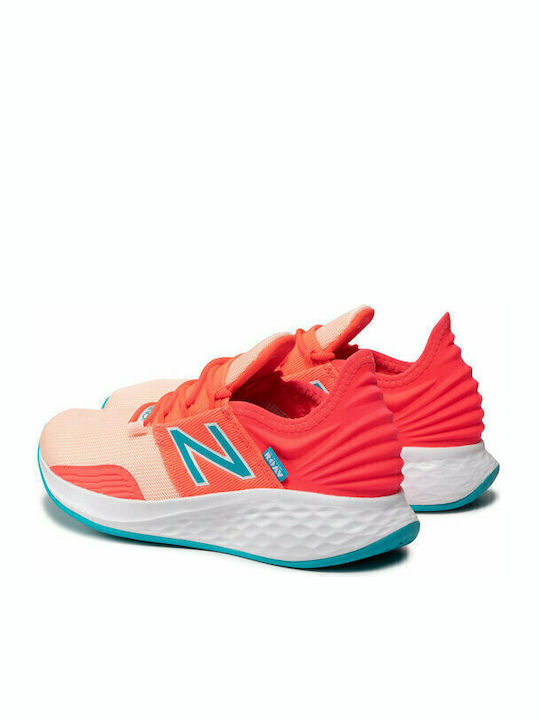 Fresh Foam Roav Αθλητικά Παιδικά Παπούτσια Running με Κορδόνια Ροζ
