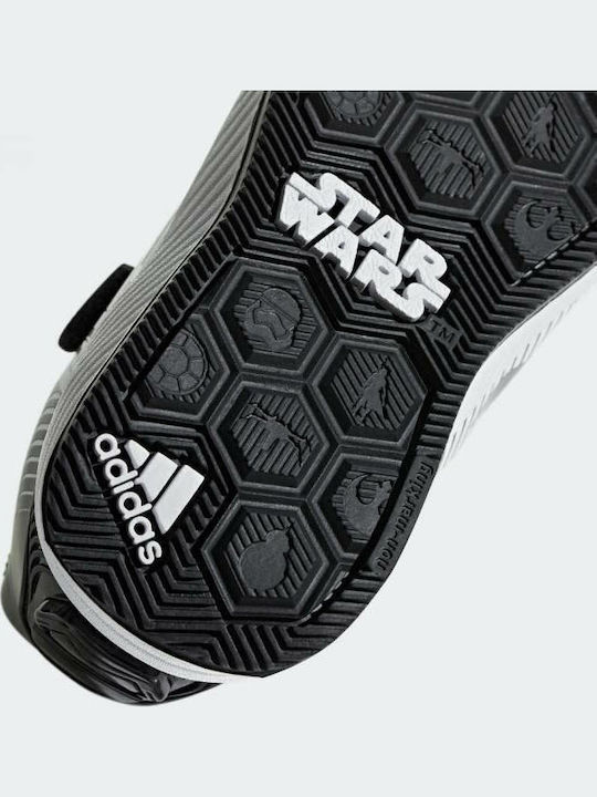 RapidaRun StarWars I Kinder Sportschuhe Laufen mit Bügel- und Schleifenverschluss Weiß