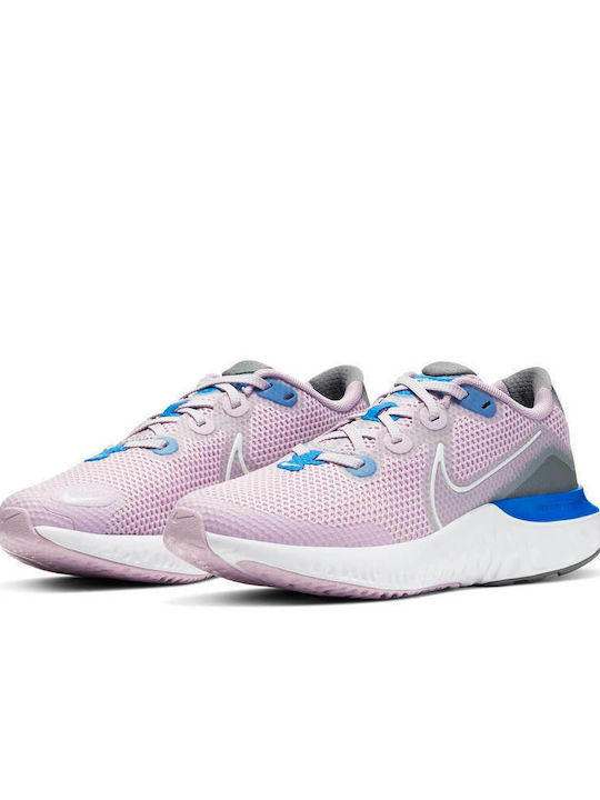 Nike Kids Sports Shoes Running Renew Run Pink