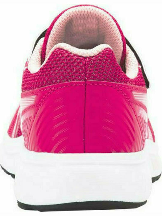 Stormer 2 PS Kids Sports Shoes Running with Hoop & Loop Closure Fuchsia