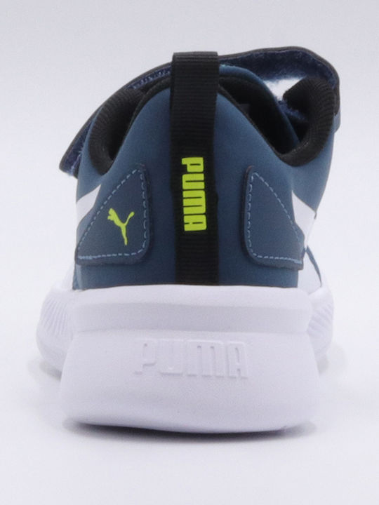 Flyer Runner Kids Sports Shoes Running with Hoop & Loop Closure Blue