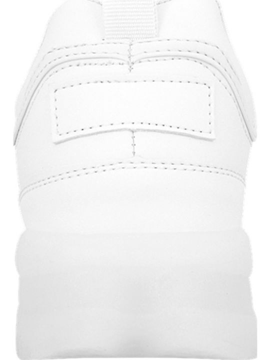 Invisible Damen Chunky Sneakers Weiß