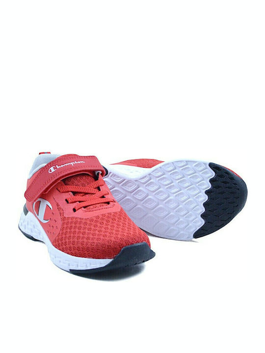 Low Cut Bold B PS Αθλητικά Παιδικά Παπούτσια Running με Σκρατς Κόκκινα