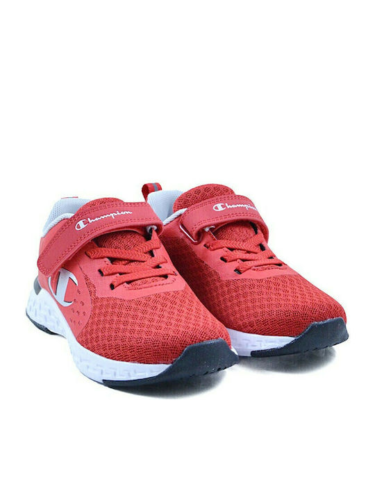 Low Cut Bold B PS Αθλητικά Παιδικά Παπούτσια Running με Σκρατς Κόκκινα