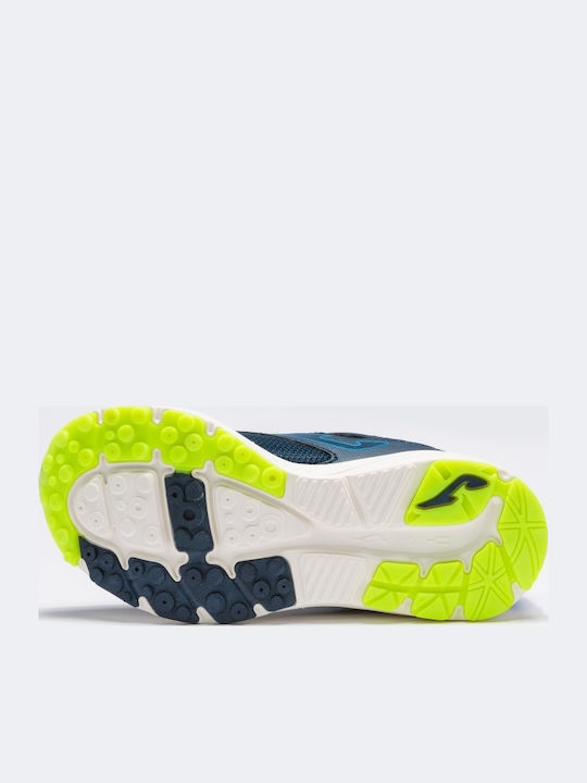Fast Jr Kids Sports Shoes Running with Hoop & Loop Closure Navy Blue