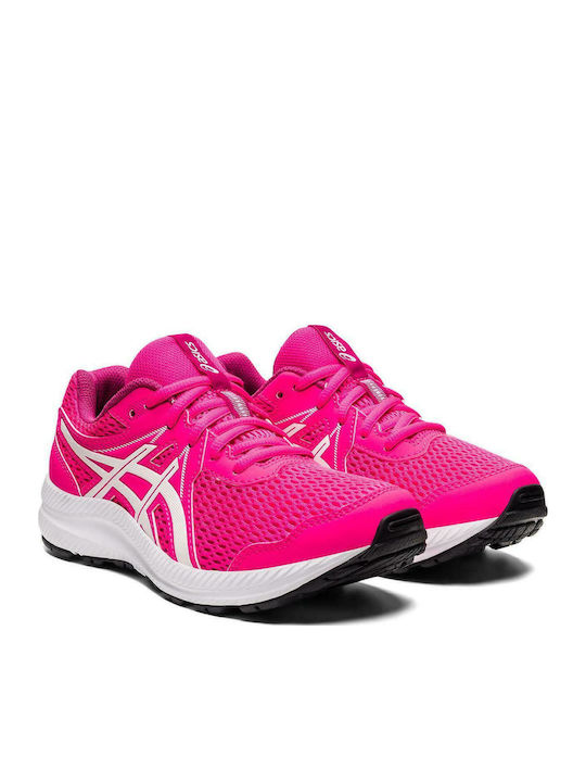 Contend Kids Sports Shoes Running with Laces Fuchsia
