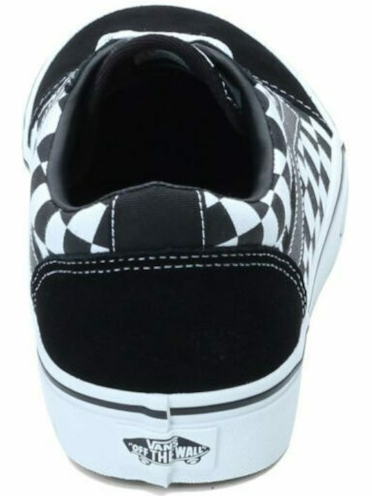 Ward Checkered Sneakers Μαύρα