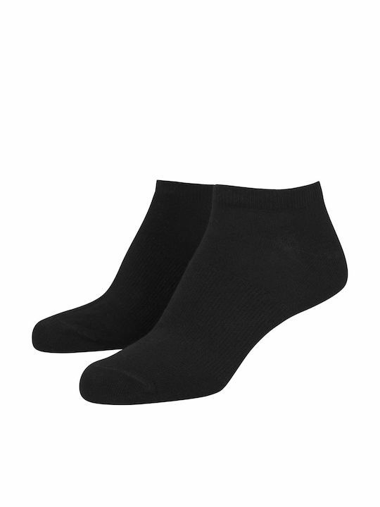 Urban Classics Classics Ανδρικές Μονόχρωμες Κάλτσες Black 5Pack