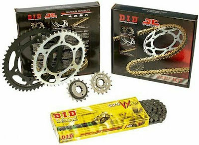 DID Chain & Sprocket Kit (16-47-525) for Honda XL 1000V Varadero 1999-2013