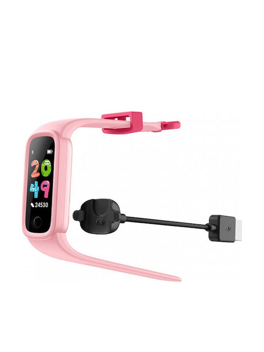 Kiddoboo Kids Digital Watch Smart Band with Rubber/Plastic Strap Pink