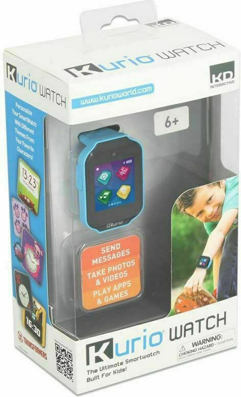 Kurio Kids Digital Watch Glow with GPS and Rubber/Plastic Strap