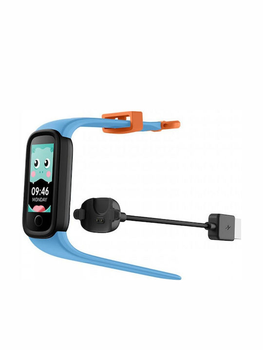 Kiddoboo Kids Digital Watch Smart Band with Rubber/Plastic Strap Light Blue