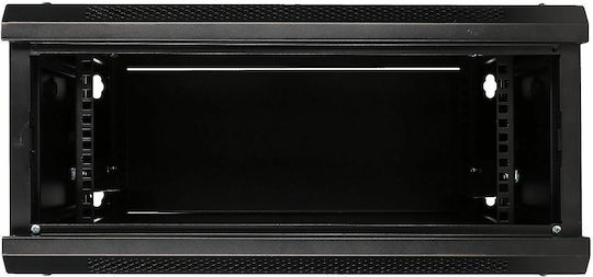 Extralink Επιτοίχια Καμπίνα Rack 4U 60x45cm Μαύρο EX.2886