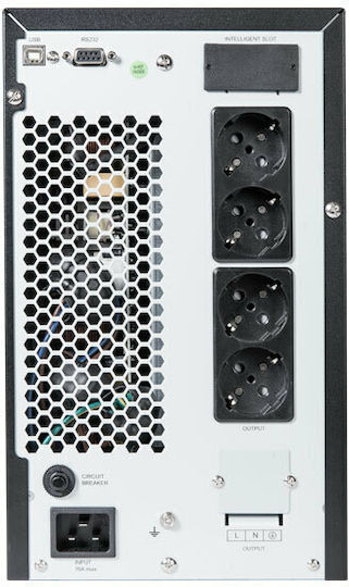 Tescom Neoline Plus 1103 ST UPS On-Line 3000VA 2700W with 4 Schuko Power Plugs