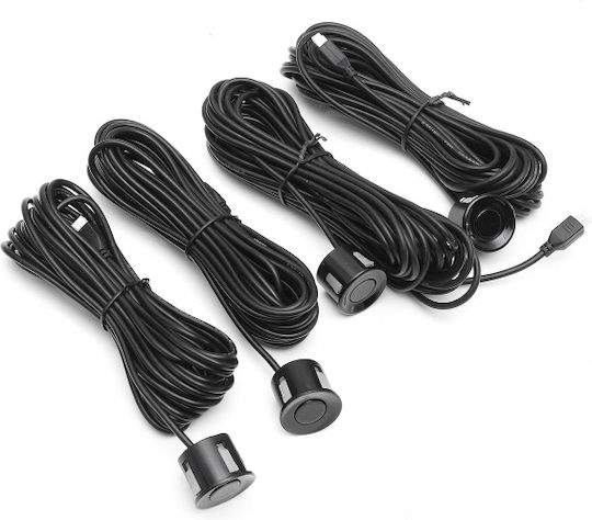 Car Parking System with Screen and 8 Sensors in Black Color