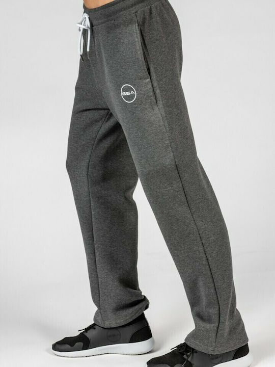 17-17028 Sweatpants without Elastic Charcoal
