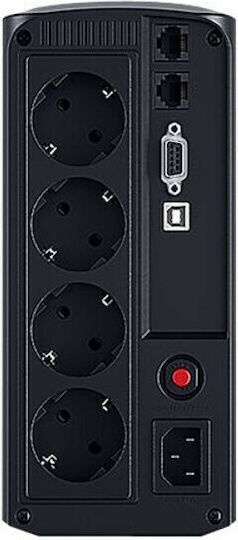 CyberPower VP1000ELCD UPS Line-Interactive 1000VA 550W cu 4 Schuko Prize