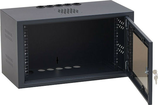 Central Wall Mounted Rack Cabinet 9U 60x30x33.3cm Black 3000 0 300 09/C