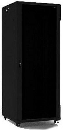 Central Επιδαπέδια Καμπίνα Rack 37U με 2 πόρτες 60x80x185cm Μαύρο 4000 2 680 37/C