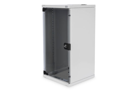 Digitus С крака Кабинет Rack 12U 34x65.9x35см Сив DN-10-SET-3