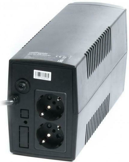 Energenie EG-UPS-B650 UPS Line-Interactive 650VA 390W cu 2 Schuko Prize
