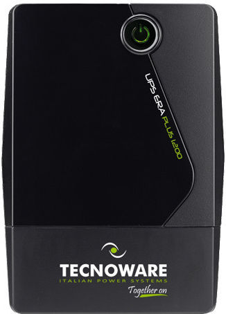 Tecnoware Era Plus 1200 UPS Line-Interactive 1200VA 840W με 2 Schuko Πρίζες