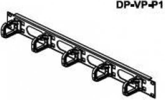 Conteg Cable Management DP-VP-P1 1pcs