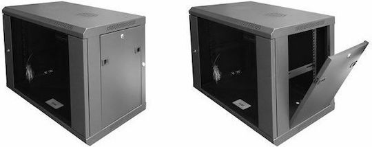 Central Монтиран на стена Рак кабинет 12U 60x45x63.5см Черен 3000 1 450 12/C