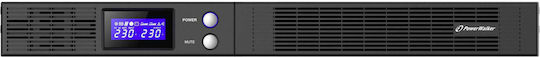 Powerwalker VI 750 R1U UPS Line-Interactive 750VA 450W cu 4 IEC Prize