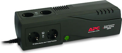 APC SurgeArrest + Battery Backup 325 USV 325VA 185W mit 4 Schuko Steckdosen