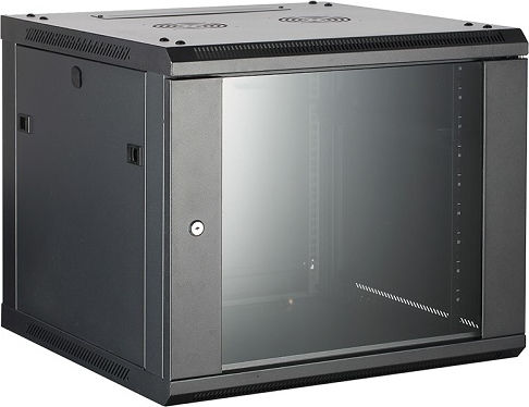 Safewell Montat pe perete Cabinete Rack 22U Ασυναρμολόγητη 60x50x108.1cm Negru SMC6522