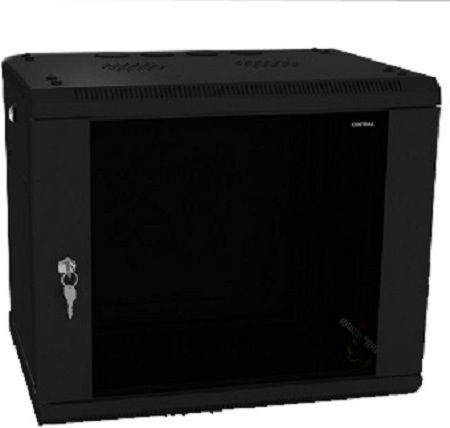 Central Επιτοίχια Καμπίνα Rack 12U 60x55x63.5cm Μαύρο 3000 2 550 12/C