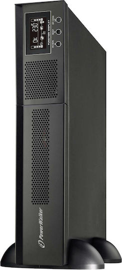 Powerwalker VFI 3000 RMG PF1 UPS On-Line 3000VA 3000W με 9 IEC Πρίζες