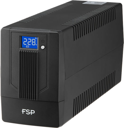 FSP/Fortron iFP UPS Line-Interactive 800VA 480W με 2 Schuko Πρίζες