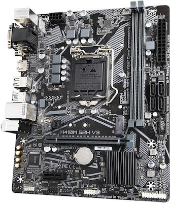 Gigabyte H410M S2H V3 Motherboard Micro ATX με Intel 1200 Socket