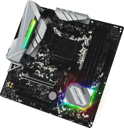 ASRock B450 Steel Legend Motherboard ATX με AMD AM4 Socket 90-MXBA00-A0UAYZ