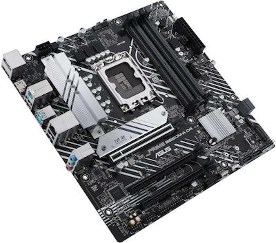 Asus Prime B660M-A D4 Motherboard Micro ATX με Intel 1700 Socket