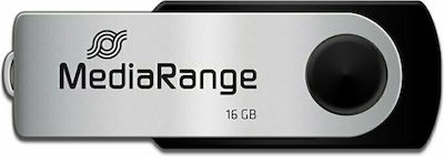 MediaRange 16GB USB 2.0 Stick Silver