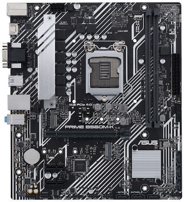 Asus PRIME B560M-K Motherboard Micro ATX με Intel 1200 Socket