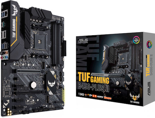 Asus TUF Gaming B450-PLUS II Motherboard ATX με AMD AM4 Socket 90MB1650-M0EAY0