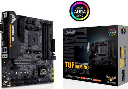 Asus TUF Gaming B450M-Plus II Motherboard Micro ATX με AMD AM4 Socket 90MB1620-M0EAY0