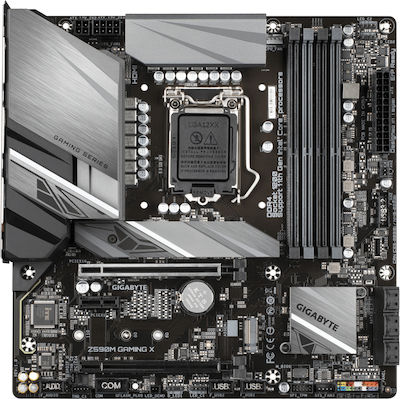 Gigabyte Z590M GAMING X (rev. 1.0) Micro ATX Дънна платка с Intel 1200 Гнездо